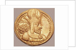 Gold Dinar with Bust of Shapur I the Great by Anonymous