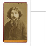 Portrait of the writer Alphonse Daudet by Anonymous