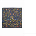 Embroidery with the Depiction of the Allegory of Time by Anonymous