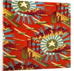 Decorative Cotton Print by Anonymous