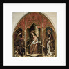 The Virgin and Child with Saints Michael the Archangel and Bartholomew by Anonymous