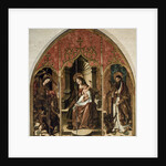 The Virgin and Child with Saints Michael the Archangel and Bartholomew by Anonymous