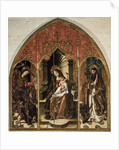 The Virgin and Child with Saints Michael the Archangel and Bartholomew by Anonymous