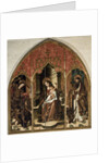 The Virgin and Child with Saints Michael the Archangel and Bartholomew by Anonymous