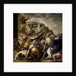 The defeat of the Saracens by Anonymous