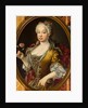 Portrait of Infanta Barbara of Portugal by Anonymous