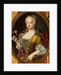 Portrait of Infanta Barbara of Portugal by Anonymous