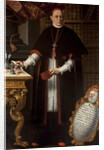 Portrait of cardinal Gaspar de Molina y Oviedo by Anonymous