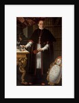 Portrait of cardinal Gaspar de Molina y Oviedo by Anonymous