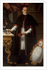 Portrait of cardinal Gaspar de Molina y Oviedo by Anonymous