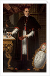Portrait of cardinal Gaspar de Molina y Oviedo by Anonymous