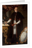 Portrait of cardinal Gaspar de Molina y Oviedo by Anonymous
