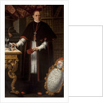 Portrait of cardinal Gaspar de Molina y Oviedo by Anonymous