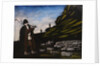 Herder with flock by Anonymous