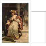 Portia and the Caskets. Scene from the Merchant of Venice by Anonymous