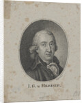 Portrait of Johann Gottfried von Herder by Anonymous