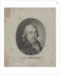 Portrait of Johann Gottfried von Herder by Anonymous
