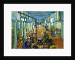 The Ward in the Hospital at Arles by Anonymous