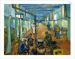 The Ward in the Hospital at Arles by Anonymous