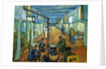 The Ward in the Hospital at Arles by Anonymous