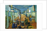 The Ward in the Hospital at Arles by Anonymous