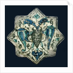 Eight-pointed Star Tile by Anonymous