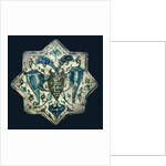Eight-pointed Star Tile by Anonymous