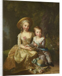 Portrait of Madame Royale and Louis-Joseph Xavier, Dauphin of France by Anonymous