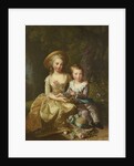 Portrait of Madame Royale and Louis-Joseph Xavier, Dauphin of France by Anonymous