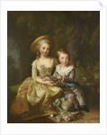Portrait of Madame Royale and Louis-Joseph Xavier, Dauphin of France by Anonymous