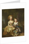 Portrait of Madame Royale and Louis-Joseph Xavier, Dauphin of France by Anonymous