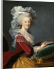 Marie Antoinette with a book by Anonymous