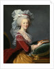 Marie Antoinette with a book by Anonymous