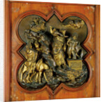 The Sacrifice of Isaac. Panel for doors of the Florence Baptistery by Anonymous