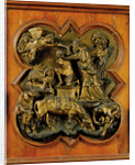 The Sacrifice of Isaac. Panel for doors of the Florence Baptistery by Anonymous