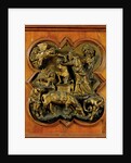 The Sacrifice of Isaac. Panel for doors of the Florence Baptistery by Anonymous