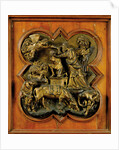 The Sacrifice of Isaac. Panel for doors of the Florence Baptistery by Anonymous