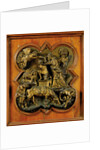 The Sacrifice of Isaac. Panel for doors of the Florence Baptistery by Anonymous