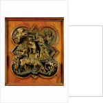 The Sacrifice of Isaac. Panel for doors of the Florence Baptistery by Anonymous