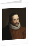 Portrait of Miguel de Cervantes Saavedra by Anonymous