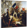 Battle outside the Hôtel de Ville, 28 July 1830 by Anonymous