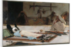 Day of a Funeral, Moroccan Scene (The death of the Emir) by Anonymous