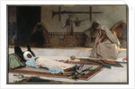 Day of a Funeral, Moroccan Scene (The death of the Emir) by Anonymous