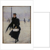 Parisian woman, Place de la Concorde by Anonymous