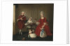 Portrait of Mr. And Mrs. James Blew And Their Three Children In An Elegant Interior by Anonymous