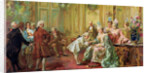 The presentation of the young Mozart to Mme de Pompadour at Versailles in 1763 by Anonymous