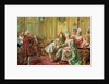 The presentation of the young Mozart to Mme de Pompadour at Versailles in 1763 by Anonymous
