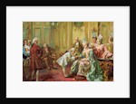 The presentation of the young Mozart to Mme de Pompadour at Versailles in 1763 by Anonymous