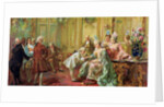 The presentation of the young Mozart to Mme de Pompadour at Versailles in 1763 by Anonymous