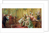 The presentation of the young Mozart to Mme de Pompadour at Versailles in 1763 by Anonymous